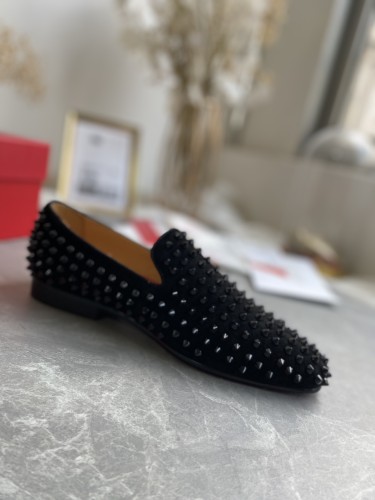 Christian Louboutin Men Shoes Business Design Luxury Brand CL Mens Dress Shoes with Original Box