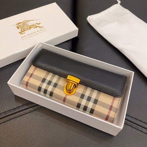 Burberry Mens Womens Bags Wallets Clutch Luxury Brand with Original Box