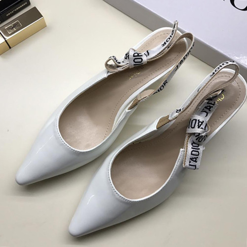 Dior Women Shoes Luxury Design Fashion Type High Heel Shoes for Wedding Style J'ADIOR SLINGBACK PUMP