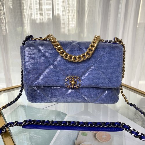 Chanel Womens Bag Shoulder Bag Chanel 19 Flap Bag