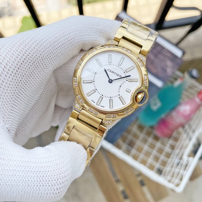 Cartier SA Watch Luxury Brand Design Fashion Type with Original Box