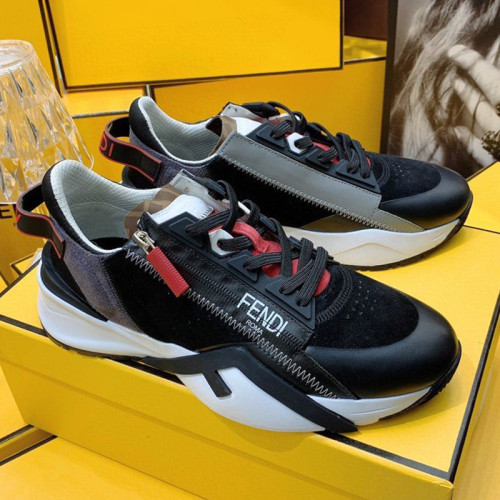 Fendi Mens Shoes Fashion Sneakers Luxury Brand Casual Fendi Flow Low-Top Sneakers Shoes for Men with Original Box
