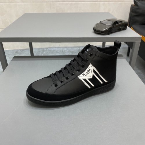 Prada Mens Shoes Sneakers Casual Shoes for Men Luxury Brand Breathable Fashion Sneakers with Original Box