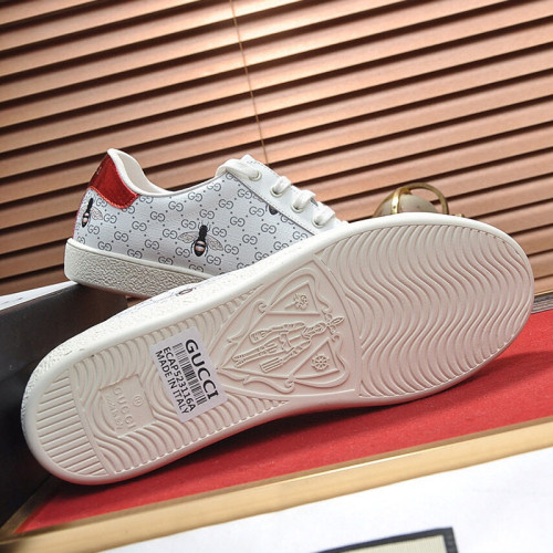 Gucci Mens Shoes Luxury Brand Men's Ace Embroidered Sneaker with Original Box