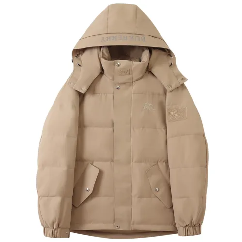 Burberry Design Mens Womens Winter Windprood Down Jackets Keep Warm