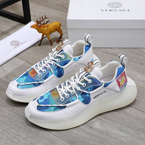 Versace Men Shoes Sneakers Fashion Design Luxury Brand