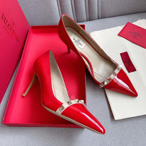 Valentino Womens Shoes Rockstud Pump High Heels 8cm