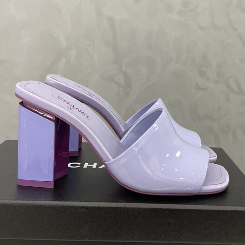 Chanel Womens Shoes Sandals Slippers Luxury Brand Design with Original Box 8.5cm Heel Women Slippers