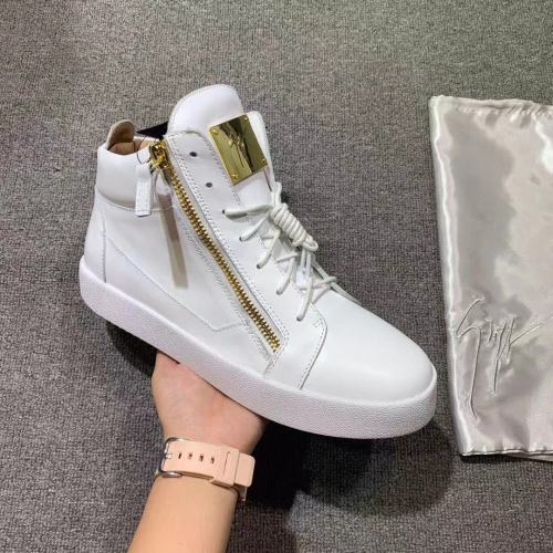 Giuseppe Zanotti Mens Shoes Luxury Brand High Top Sneakers Coby