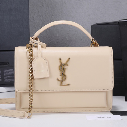 Saint Laurent YSL Womens Bag Designer Luxury Brand Women Shoulder Messenger Bags with Original Box SUNSET MEDIUM IN SMOOTH LEATHER
