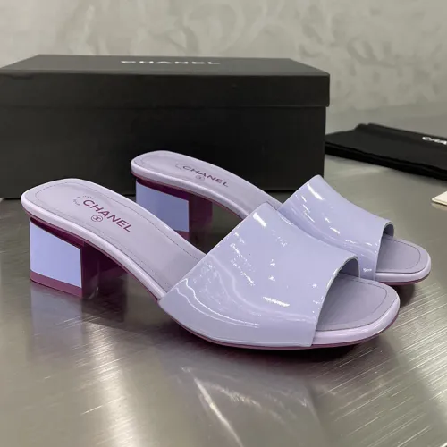 Chanel Womens Shoes Sandals Slippers Luxury Brand Design with Original Box 4.5cm Heel Women Slippers