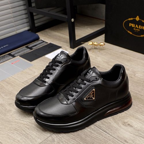 Prada Mens Shoes Sneakers Casual Shoes for Men Luxury Brand Breathable Fashion Sneakers with Original Box