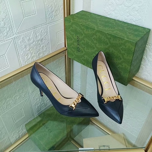 Gucci Womens Shoes Pump High Heels 7.5cm