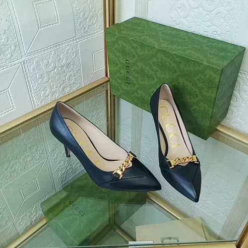 Gucci Womens Shoes Pump High Heels 7.5cm