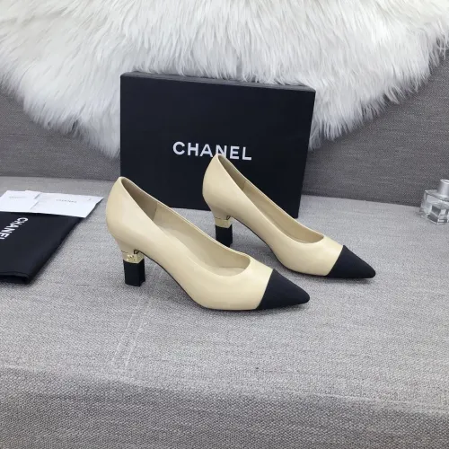 Chanel Womens Shoes Leather Pumps