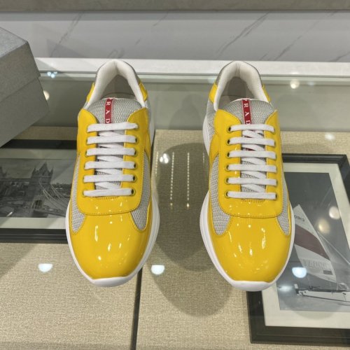 Prada Mens Shoes Sneakers Casual Shoes for Men Luxury Brand White Prada PRAX 1 sneakers with Original Box 4E3576_3LFV_F0009