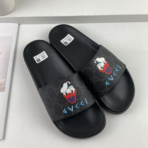 Gucci Mens Shoes Sandals Slides Slippers Luxury Brand Thick Sole Design with Original Box