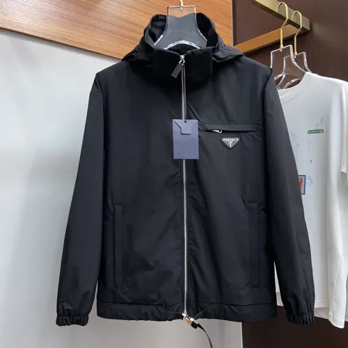 Prada Design Fashion Mens Jackets Thin Design Luxury Brand