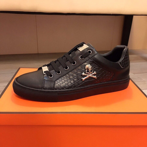 Philipp Plein Men Shoes Low Top Sneaker Fashion Design Luxury Brand