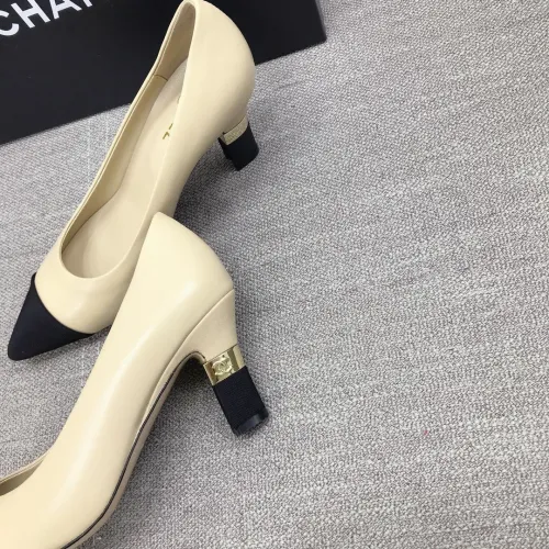 Chanel Womens Shoes Leather Pumps