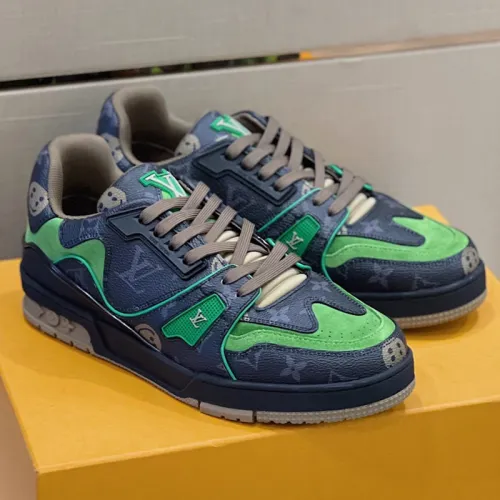 Louis Vuitton Men Shoes Fashion Sneakers Design Luxury Brand LV TRAINER SNEAKER with Original Box 1A9ZC2