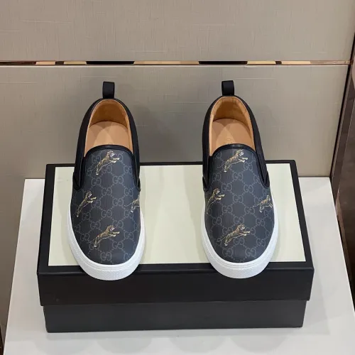 Gucci Mens Shoes Slippers Slides Casual Design Luxury Brand Black Leather Princetown leather slipper with Original Box 423513 BLM00 1000