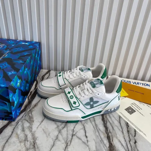 Louis Vuitton Men Shoes Fashion Sneakers Design Luxury Brand LV TRAINER SNEAKER with Original Box