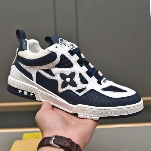 Louis Vuitton Men Shoes Fashion Sneakers Design Luxury Brand LV TRAINER SNEAKER with Original Box