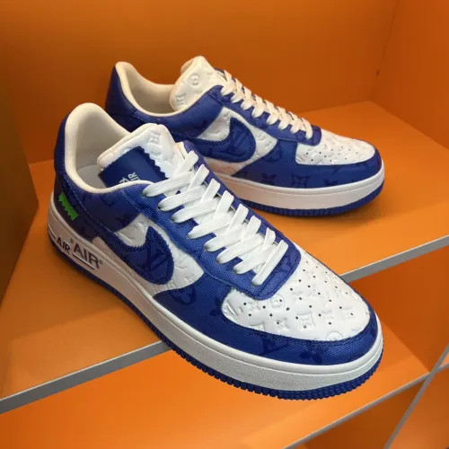Louis Vuitton Men Shoes Fashion Sneakers Design Luxury Brand LVXNIKE Air Force Sneakers with Original Box