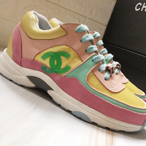 Chanel Mens Shoes Sneakers Luxury Brand Sports Shoes Breathable Design with Original Box