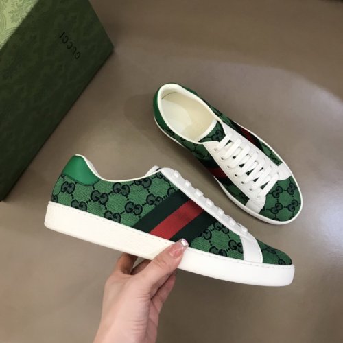 Gucci Womens Shoes Fashion Sneakers Lace-Up Luxury Brand Women's Ace Embroidered Sneaker with Original Box