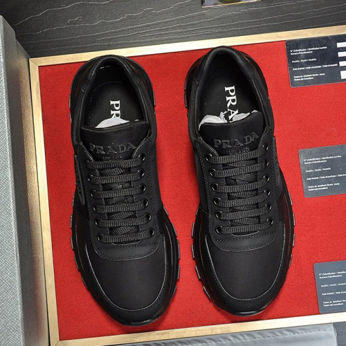 Prada Mens Shoes Sneakers Casual Shoes for Men Luxury Brand Breathable Fashion Sneakers with Original Box