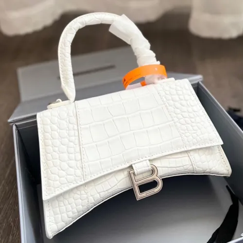 Balenciaga Womens Bags HOURGLASS XS TOP HANDLE BAG with Original Box