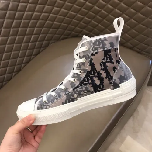 Dior Womens Mens Shoes Sneakers Luxury Brand Unisex Design B23 High-Top Sneaker with Box