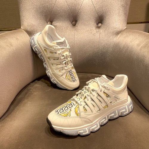 Versace Men Shoes Fashion Design Luxury Brand TRIGRECA SNEAKERS