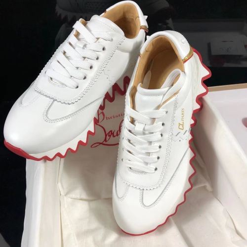 Christian Louboutin Womens Shoes Sneakers Luxury Brand with Original Box Fashion Sneakers