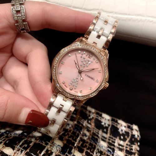 Chanel Watch Luxury Brand Design Fashion Type with Original Box