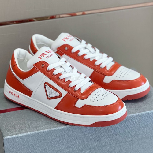 Prada Mens Shoes Sneakers Casual Shoes for Men Luxury Brand White Prada PRAX 1 sneakers with Original Box 4E3576_3LFV_F0009