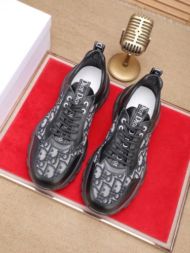 Dior Mens Shoes Sneakers Luxury Brand Breathable Design Casual Shoes for Men with Original Box