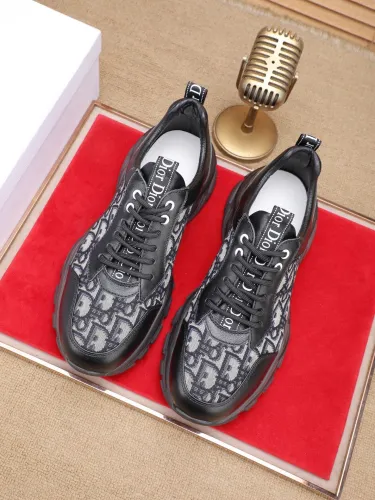 Dior Mens Shoes Sneakers Luxury Brand Breathable Design Casual Shoes for Men with Original Box