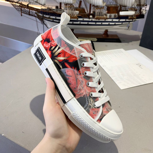 Dior Men Shoes Sneakers Casual Luxury Brand B23 Low-Top Sneaker with Original Box