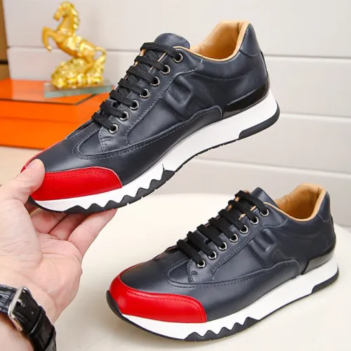 Hermes Men Shoes Luxury Brand Fashion Shoes TRAIL SNEAKER