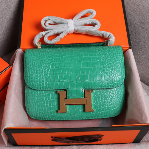 Hermes Womens Bags Crossbody Shoulder Bags Luxury Brand Fashion Hermès Constance Epsom Women Bag