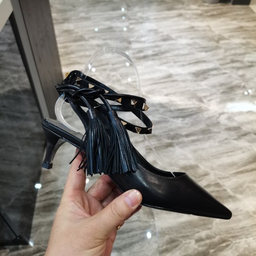 Valentino Womens Shoes Rockstud Slingback Pump 5cm