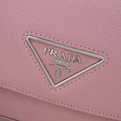 Prada Womens Bag Saffiano Leather Prada Ldentity Shoulder Bag