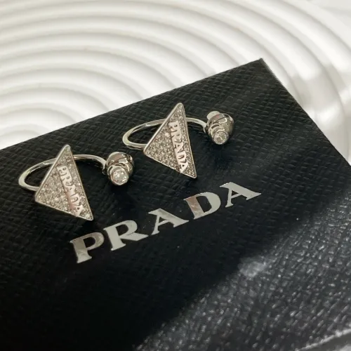 Prada Luxury Men Womens Earrings B675