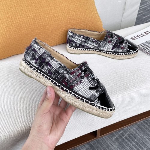 Chanel Women Shoes Fashion Espadrille Luxury Brand Casual Shoes for Women ESPADRILLE with Original Box Espadrilles