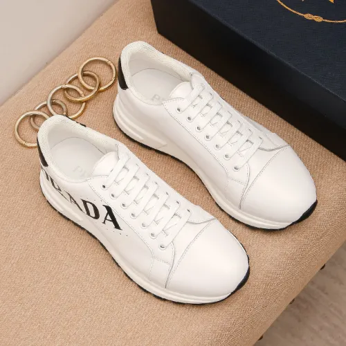 Prada Mens Shoes Sneakers Casual Shoes for Men Luxury Brand Breathable Fashion Sneakers with Original Box
