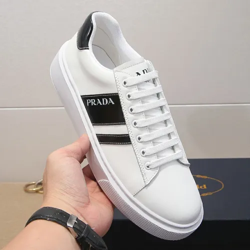 Prada Mens Shoes Sneakers Casual Shoes for Men Luxury Brand Breathable Fashion Sneakers with Original Box