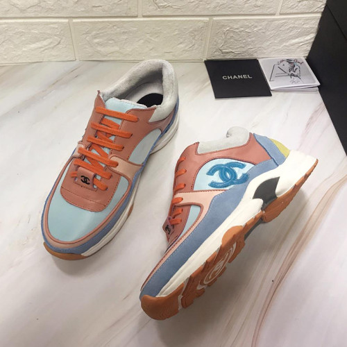 Chanel Mens Shoes Sneakers Luxury Brand Sports Shoes Breathable Design with Original Box